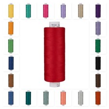 Nähgarn Nähmaschine AMANN TROJA Garn Allesnäher Universal 500 m blau rot