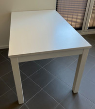 Ikea Laneberg Ausziehtisch weiß 130/190x80 cm