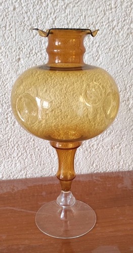 Original lauscha glas vase - original,
