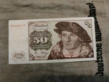 50 DM Deutsche Mark Banknote