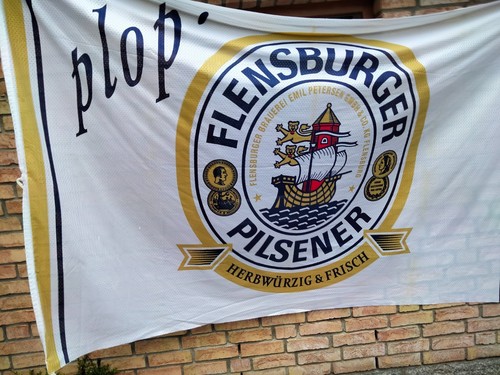 Flagge flensburger brauerei - flagge,
