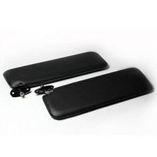 Sun visors black - black, for