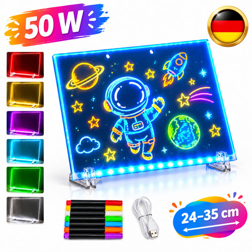 Leuchtendes led zeichenbrett - leuchtendes,