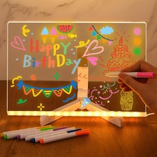 LED Notiztafel Mit Farben