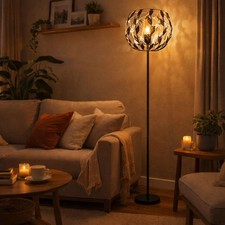Standlampe Stehlampe Kristall