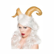 Hörner mit Haarreif, Silber