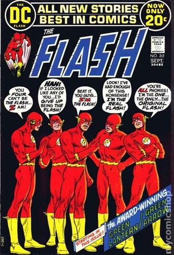 Flash 217 1972 stock image - vg,