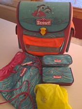 Der echte Scout SCHULRANZEN Happy Sun Set MÄPPCHEN, Sporttasche, Regenhülle