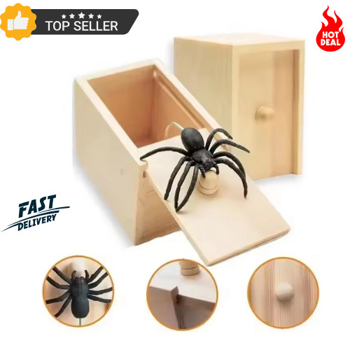 Spinne einer box - in, streich