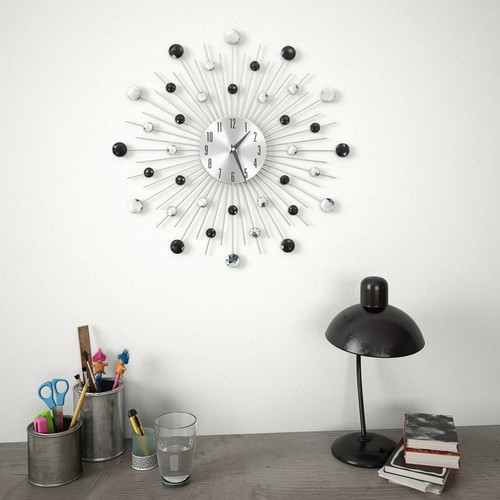 Modern design wand - wand, uhr