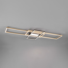 Trio Lighting LED Deckenleuchte Lampe Irvine messing dimmbar Fernbedienung CCT