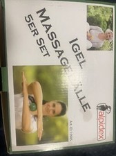 5er Set Igelball Massageball Gymnastikball Triggerball Noppenbälle !