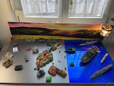 Flak-Stellung Westwall Atlantikwall Panzer Schiffe 2.Weltkrieg 1:87 Soldaten