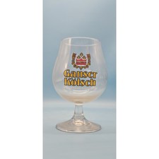 Ganser Kölsch altes Bierglas