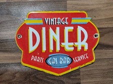 Porzellan Vintage Diner
