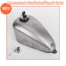 Motorrad Kraftstofftank Silber