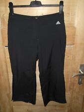 Damen *** Adidas *** die drei Streifen Hose/Sporthose Gr. 40 schwarz Top Zustand