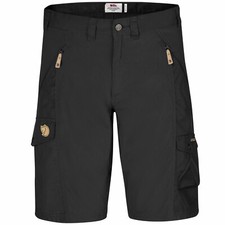 Fjällräven Abisko Shorts Herren-Wandershorts kurze Trekkinghose Outdoor Schwarz