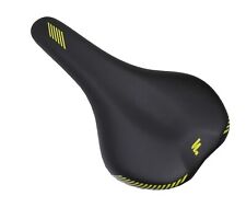Focus MTB Sattel Schwarz mit gelbem Logo 270 mm x 140 mm 320 Gramm NEU