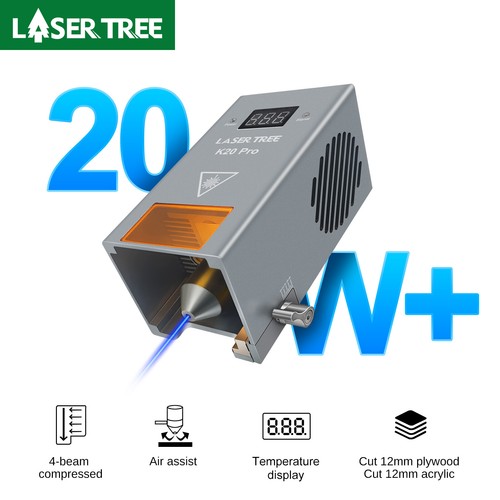 Lasermodul kit 20w optische - kit,