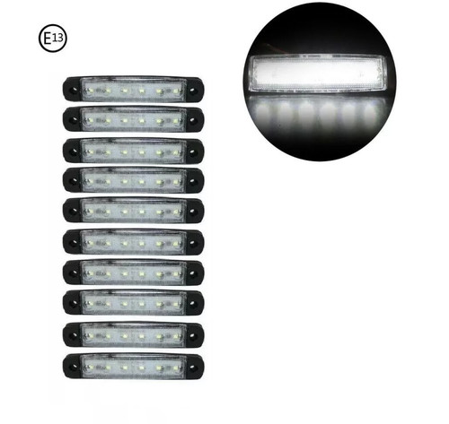 10x 12v weiss led - weiss, 6