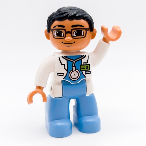 Lego duplo arzt figur doktor - figur,