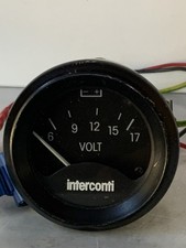 Volt  Rundinstrument Interconti 12V für Youngtimer / Oldtimer