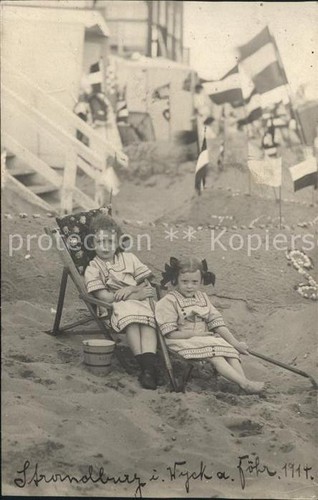 Wyk foehr strand kinderfoto - wyk,
