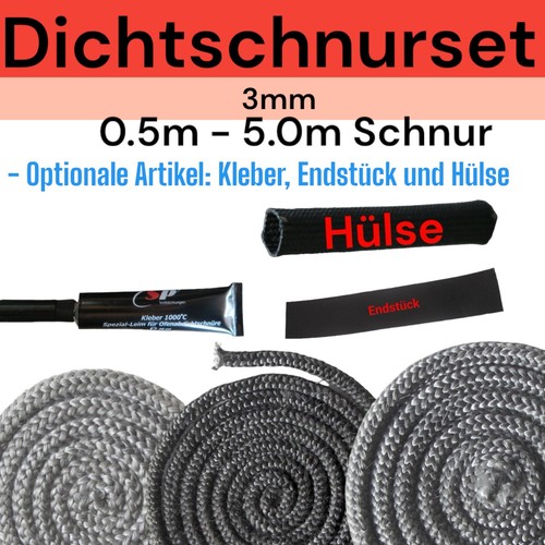 3mm ofendichtung set - 3mm,