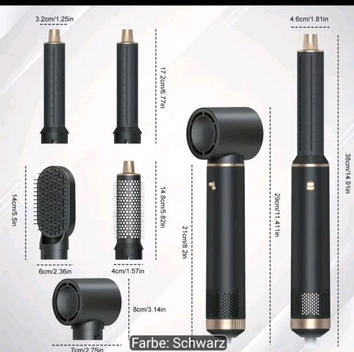 5in1 föhnbürste haartrockner - 5in1,
