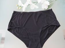 Sloggi Classic Micro H Maxi Damen Slip Mikrofaser schwarz Gr 46 NEU