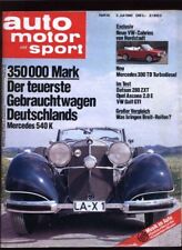 AMS 14/1980 Test VW Golf 1