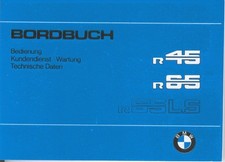 BMW Bordbuch / Betriebsanleitung Handbuch R 45 65 LS/ R45 R65 R65 LS R65LS , neu