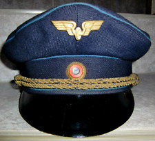 DDR DR Schirmmütze Lokführer Deutsche Reichsbahn Deutsche Wertarbeit 3 Biesen
