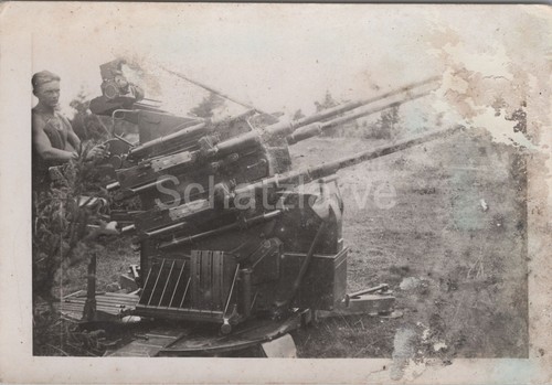 Foto vierlings flak geschütz - foto,,