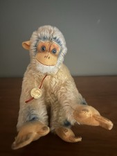 Hermann Teddy Original -sitzender Affe -TOP - ca. Anfang 60er Jahre