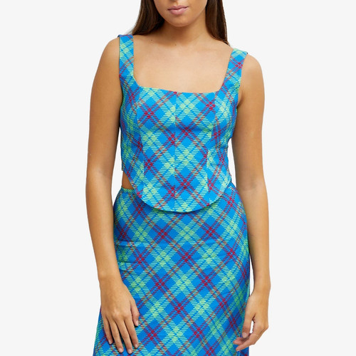 Kitri ines blau kariert - kitri,