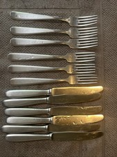 DDR Besteck 12 Teile Smalcalda Ähre Muster große Version Kult