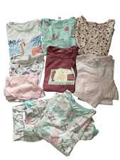 Schlafanzug Paket, Gr.170, 170/176, Mädchen, Kurzarm und Langarm