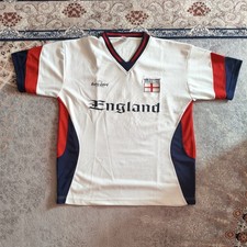 EM 2004 ENGLAND FAN-TRIKOT (Customized Flock)