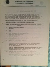 TÜV-Gutachten Ford Escort III Sportauspuffanlage Leistritz 1982