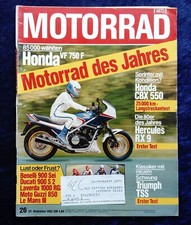 Das Motorrad 26/1982, Honda