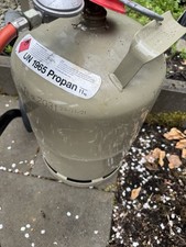 Gasflasche Stahl 11 kg fast Neu ohne Füllung 