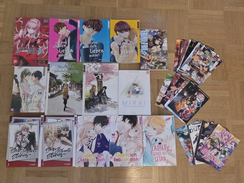 Manga postkarten paket 13x - paket,
