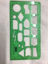 IBM Template Schablone Ablaufplan Form-Nr. 78513 vintage (80er) antik