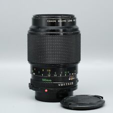 CANON MACRO LENS FD 100mm F/4 - working condition