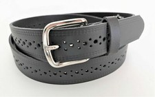 Leder Gürtel gelocht  100%