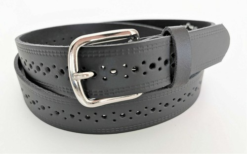 Leder gürtel gelocht - gürtel,