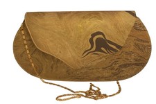 Giorgio Fabiani Handtasche ⭐ Vintage Made in Italy ⭐ Schwarz Braun ⭐ Edel-Optik