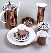 Rosenthal Hilton Mokka Kaffee Tee Service 6 Personen